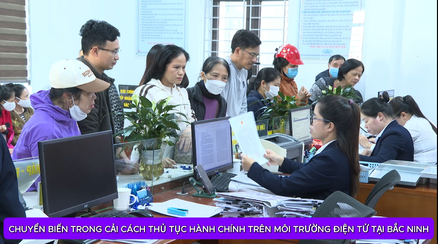 Chuyển biến trong cải cách thủ tục hành chính trên môi trường điện tử tại Bắc Ninh